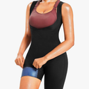 Junlan Sauna Suit for Women Full Body Sweat Jumpsuit for Working Out XL
