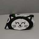 Halloween Black Cats Balloons Set Standing Skeleton Cat Balloon Cute Animal Foil Balloon for Halloween Theme Party Decorationes Supplies 4 PCS