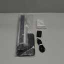 Dimmable LED Desk Lamp with USB Charging Port Bright, 50 Lighting Modes Dual Swing Arm Architect Table Lamp Light Desk Lamp for Home Office Dorm Piano Nail (Black-Upgraded)