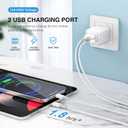 iPhone Charger,[Apple MFi Certified] Fast iPhone Charger 2PACK 6FT Lightning Cable Cord Fast Charging Dual 2 Port Plug USB Wall Charger Compatible with iPhone 14 13 12 11 Pro Max XS XR X 8 Plus 7 iPad