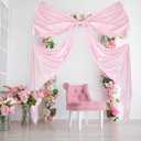 98x70 Inch Christmas Large Pink Bow Party Decorations Christmas Giant Satin Ribbon Bow with Long Streamer Coquette Decoration for Xmas Door Arch Wall Wedding Birthday Holiday Supplies