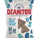 Beanitos Black Bean Chips with Sea Salt, The Healthy, High Protein, Gluten free, and Low Carb Vegan Tortilla Chip Snack, A Lean Bean Protein Machine for Superfood Snacking At Its Best, 5 Ounce (BBD 02-02-2026)