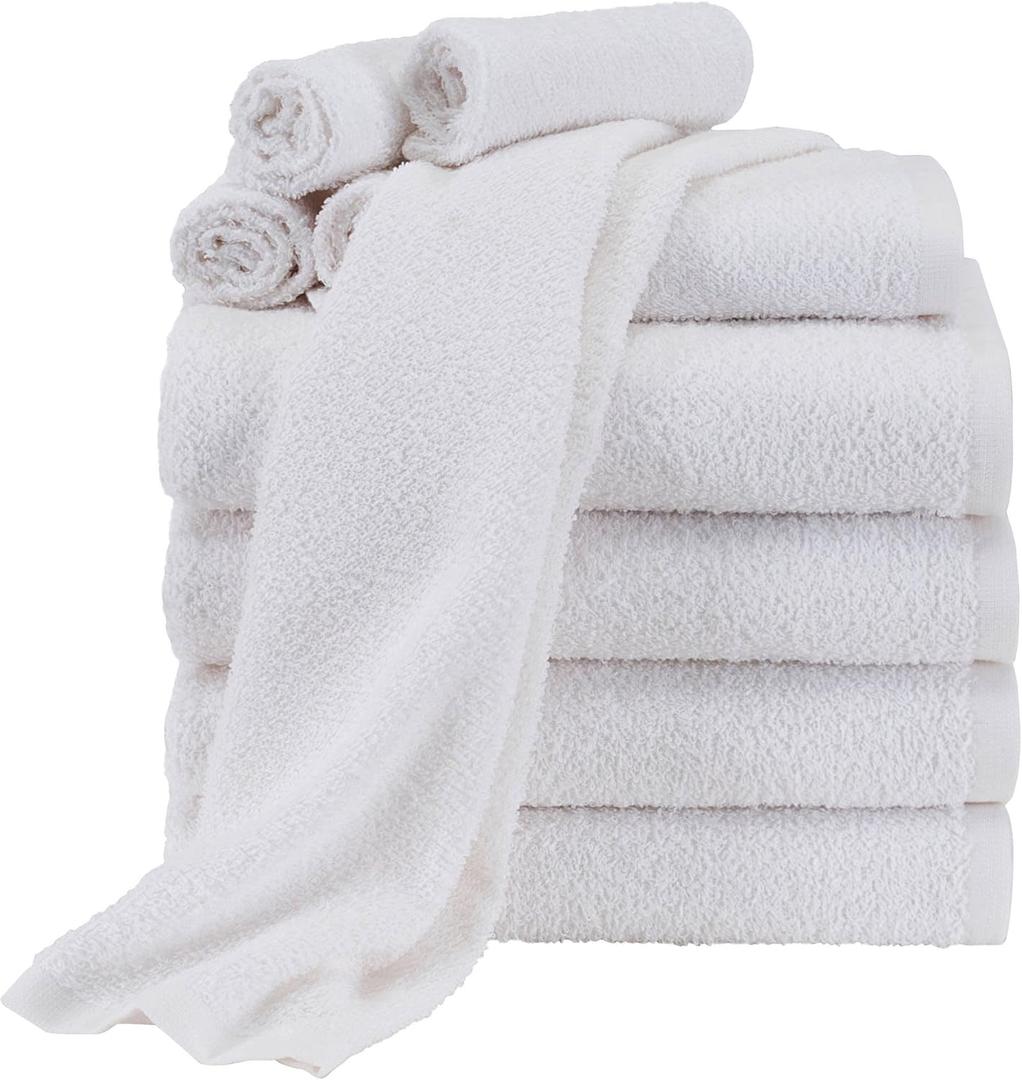 Mainstay Value 10-Piece Towel Set (Arctic White)