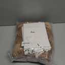 Lewtemi 6 Packs Valentine Bear Stuffed Animal Bulk 8 Inch Bear Gifts Love Favors for Class I Love You Plush Animal Toys for Valentine Favors Bridal Shower Gifts(Brown)