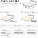 Bedsure Comforter Duvet Insert - Quilted Comforters Queen Size, All Season Duvet, GentleSoft Down Alternative Bedding Blanket, with 8 Tabs, Gifts for Women/Men, White, Queen 88 x 88 Inches
