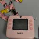 Mafiti Kids Camera Instant Print, 48MP Digital Camera Selfie 1080P Video with 32G TF Card, Toys Gifts for Girls Boys Aged 3-12 for Christmas/Birthday/Holiday (Pink)