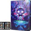 Katomula 360 Pockets Card Binder, MTG Card Binder, Double Sided Card Collection Album Folder with 20 Pages, Side-Loading Card Holder for MTG, TCG, Trading Card, Sports Cards-Swamp