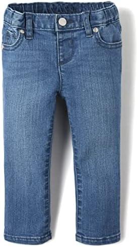 The Children's Place Girls Super Skinny Jeans,Victory Blue Wash Single,4 12-18m