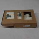 Ling's moment Artificial Flowers 50Pcs Ivory Roses Decor w/Stems,3" Real Touch DIY Foam Floral for Wedding Bouquet/Centerpieces, Outdoors Party Backdrop, Room/Table, and Garden/Pot Decorations