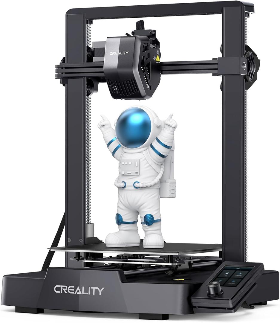 Creality Ender 3 V3 SE 3D Printer, 250mm/s Faster Print Speed CR Touch Auto Leveling Sprite Direct Extruder Dual Z-Axis Auto Filament Loading Ender 3 Upgrade 3D Printer Print Size 8.66x8.66x9.84 inch