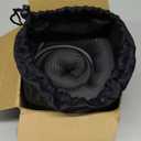 Neck Pillow Airplane,100% Pure Memory FoamTravel Neck Pillow Travel Neck Support Ergonomic &Portable Design Best for Sleeping Plane Car Train Office Flight (Small Grey)