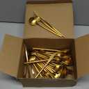 20 Pcs Gold Silverware Set, Stainless Steel Flatware Set Service for 4, Matte Gold Cutlery Set, Include Knives/Forks/Spoons, Dishwasher Safe