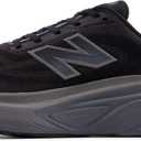 New Balance Men's Fresh Foam X More V6 Running Shoe, Black/Castlerock/Black Metallic, 10.5 M