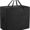 Folding Mattress Bag - 600D Oxford Cloth Heavy Duty Carry Case for Tri-Fold Guest Bed Mattress (Fits 4" Single Mattress with Folding Dimensions of 25" x 25" x 12")