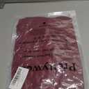 Prettywear Women's Sexy Off Shoulder Tops Long Sleeve Ruffle Blouse Flowy Going Out Shirt Oversized (Burgundy,L)