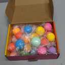 36Pcs Stress Balls Set for Adults and Kids - Squishy Ball Sensory Fidget Toys for Anxiety Relief - Squeeze Ball Party Favors Bulk Pack - Classroom Prize - Birthday