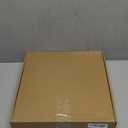 CCINEE 5FT Pop up Pencil Christmas Tinsel Tree, Collapsible Stand Easy-Assembly Gold Tinsel Xmas Tree for Holiday Party Home Office Store Classroon Decoration