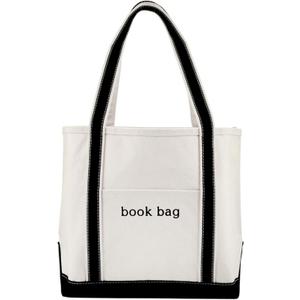 Santa Barbara Design Studio Tote Bag For Women Luxe Canvas Shoulder Bag with Handles and Exterior Pocket, (Medium)