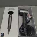 High-Speed Ionic Hair Dryer, 160,000 RPM Brushless Motor Blow Dryer for Fast Drying, 500M Negative Ions for Frizz-Free Shine, Low Noise Heat Protection, Magnetic Diffuser & Nozzle for All Hair Types