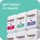 happy coffee light roast ground coffee, 12 oz., notes of cashew & elation, recyclable container, grown & harvested in Colombia, Brazil & Guatemala, Expiry: 06/02/26