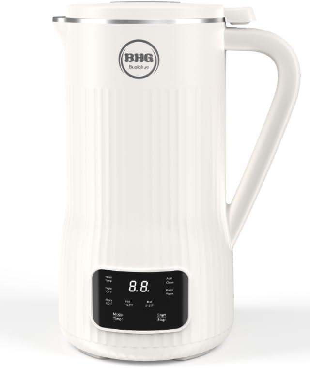 20oz Nut Milk Maker,2024 New Homemade Soy Milk Almond,Plant-Based Milk, Oat and Dairy Free Beverages, 10 Blades Automatic with 12H Timer/Auto-clean/Boil