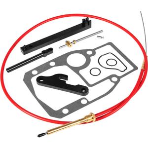 Lower Shift Cable Kit Replacement for OMC Cobra Sterndrive1988-1993, Adjustment Tools Mounting Gasket Set, Replaces 987661 986654 987498