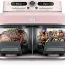 Ninja Crispi DualZone Glass Countertop Air Fryer, Rose Quartz, DD101PK1, 4 QT