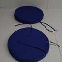 Loveboat Outdoor Bistro Chair Cushion Water Resistant Round Bar Stool Cushion 15 in Navy Blue