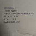 Maxxhaul 70209 Hitch Mount Water Resistant Cargo Carrier Bag 47" X 20" X 20