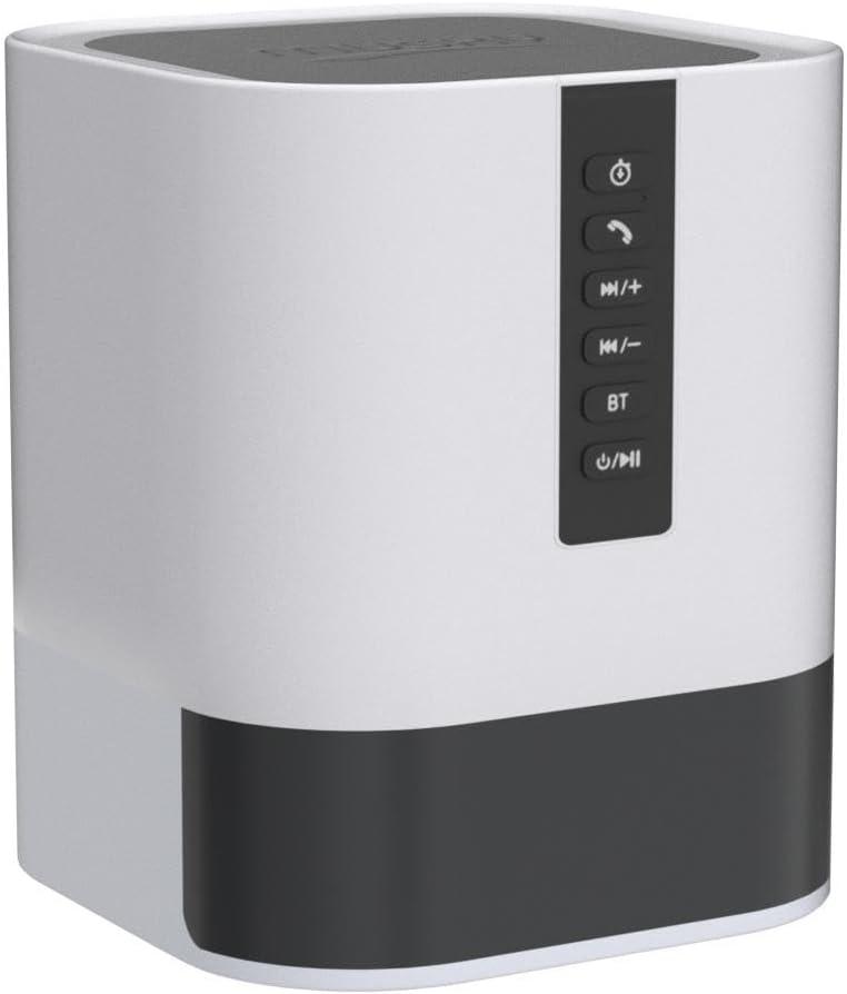 Hetyre Night Light Bluetooth Speaker, 5 in 1 Touch Control Bedside Lamp Dimmable MultiColor Changing, Bedroom Alarm Clock, Best Birthday Gift Ideas for 10 11 12 13 14 Year Old Teenage Girls/Boys