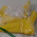 DKSUKO Women's Tall Rain Boots Garden Boots Waterproof Wellington Rubber Boots (10, Matte Yellow)