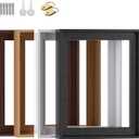 Floating Frame for Finished Canvas 1.25" Depth Custom Floater Frame Kit for Stretched Canvas Picture Oil Paintings Artwork Wall Art Decor,12"x16" (black)