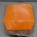 100 Pcs Orange Paper Food Tray Sturdy Disposable Food Boats Nacho Plates Disposable Serving Snack Trays for Catering, Party Birthday Supplies, and Food Service (Orange)