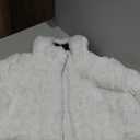 GSOU SNOW Women Ski Suit One Piece Snowsuit Snowboard Faux Fur Collar Slim Jumpsuit Jacket Insulated Windproof Outdoor Winter (Small, White Color)