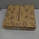 Round Charcuterie Board with Clear Lid, Travel Picnic Portable Cheese Board Charcuterie Boxes, Meat Fruit Serving Tray Platter, House Warming Gifts New Home, Gifts for Women, Black, 5 Compartments