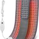 Comfier Heating Pad for Back, Heat Pad for Back with 6 Heat Settings & Auto Shut Off,Heated Back Wrap with Strap as Gift for Mom Women or Dad