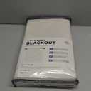 100% Blackout Shield Linen Blackout Curtains for Bedroom 84 Inches Long, Back Tab/Rod Pocket Living Room Drapes, Thermal Insulated Blackout Curtains 2 Panels Set, 50" W x 84" L, Cream