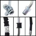 Power Steering Pressure Hose Pipe Fit for 2003-2007 Honda Accord 2004-2008 Acura TSX 2.4L Replace 53713SDCA02 553713-SDC-A02 w/Power Steering Return Line Hose