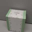 Bosmarlin Ceramic Travel Coffee Mug with Handle and Lid, 18 oz, Portable Coffee Cup for Car Cup Holder, Microwave and Dishwasher Safe, Reactive Glaze (Pale Green)