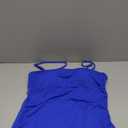 Ocean Blues Women's Strapless Bandeau Tankini Top Tummy Control Bathing Suit Top Only, Large