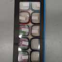 10-Pack Tempered Glass Screen Protector with Hard PC Case Compatible with Fitbit Versa 4/Sense 2, All-Around Protective Screen Full Cover Bumper Compatible for Fitbit Sense 2/Versa 4 Smart Watch