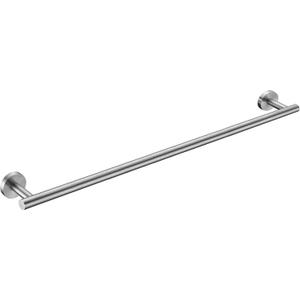 Brushed Nickel Bath Towel Bar Single Bars Towel Rack Rod Classic Wall Mounted SUS304 Stainless Steel Bathroom Towel Holder Toilet Kitchen Towel Shelf Single Layer,33 inches