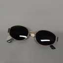 livho 2025 Trendy Oval Sunglasses - Stylish Polarized Shades for Everyday - Retro Metal Frames