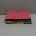 50 Assorted Color Fastener File Folders - 1/3 Cut Reinforced Tab - Durable 2 Prongs Bonded Fastener Designed to Organize Standard Medical Files, Law Client Files, Office Reports - Letter Size