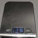 Etekcity Food Kitchen Scale, Digital Grams and Ounces for Weight Loss, Baking, Cooking, Keto and Meal Prep, LCD Display, Medium, 304 Stainless Steel