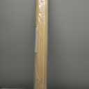 Natural Bamboo Wall Panel for Interior Wall Decor, Renewable Pole Wrap Wainscoting Paneling for Wall Ceiling Furniture Cabinet Office, 48 x 96 Inch, Carbonized