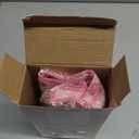 Extra Large Pink Christmas Tree Topper Bow 20 x 47 Inches Giant Chinoiserie Pink Xmas Tree Topper Decor Big Wreath Bow Ornaments for Door Holiday Party Supplies Indoor Outdoor Home Decor (Pink and White)