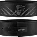 Jaffick Lever Lifting Belt – Power 10mm Extreme Heavy Duty Genuine Leather Lower Back Support for Squats, Bench Press, Deadlifts Bodybuilding Weightlifting Powerlifting for Men & Women