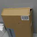 Zlepmlla Glass Pendant Light, Black Pendant Light Fixtures with Seeded Glass Shade, Adjustable Height Hanging Lights for Hallway, Kitchen Island, Dinning Room, Bulb not Included