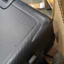 LEVEL8 Luggage Sets 2 Piece, 20/28 inch Hardshell Suitcases Sets, Lightweight Luminous Textured Hardside with Spinner Wheels, Tsa Lock, 2-Piece Set (20/28), Black